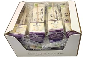 QDWQ-US Vebota 12 x CHOCOBELLO | VOLLMILCH | Trinkschokolade am Stiel | Bio | Box mit 12 Schokoladen Würfel am Holzstiel | von EDELMANN & PAULIG…