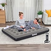 Bestway Ultra Queen 2 Kişilik Şişme Yatak + El Pompası Hediyeli 191x137x22cm 671GZ BW143