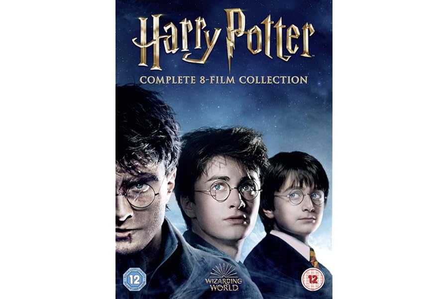 Harry Potter: The Complete 8-film Collection [DVD] [2001] [2016](DVD Cover May Vary)