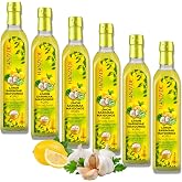 Hanzade Bitkisel Limon Sarımsak Maydanoz K&uuml;r&uuml; 500 ml Cam Şişe 6'lı Set