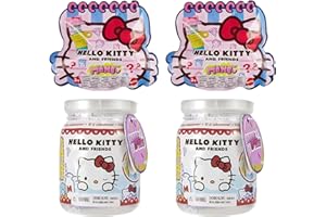 Toptoys2u Bargain Bundles Hello Kitty - Set di 4 sacchetti per ciechi a sorpresa con doppio mestolo e 2 sacchetti per ciechi a sorpresa con gli amici