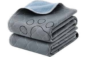 Feandrea Tvättbara Kisskydd för Hundar, 100 x 70 x 0,2 cm, 2-Pack