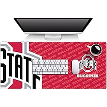 Oklahoma State Cowboys Desk Pad - 35.4x15.7 Inch NCAA Team Logo Keyboard Mat