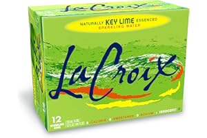 LA CROIX Naturally Key Lime Essenced Sparkling Water | 24 x 355ml
