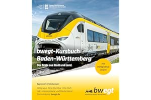 bwegt-Kursbuch Baden-Württemberg 2025: Das Beste aus Stadt und Land.