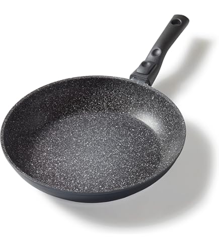 STONELINE Pfannenset 2-teilig 20+28cm - Antihaftbeschichtung Mit Steinpartikeln