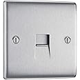 BG Electrical Single Telephone Master Socket