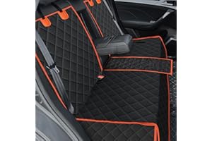 Pecute Housse Protection Voiture Chien, Imperméable et Résistant à l'usur, Protection Siege Voiture, Taille Universelle, Amovible, M(135cm)