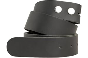 shenky - Ceinture sans boucle - cuir véritable - fabriquée en Allemagne - largeur 4 cm - noir/blanc/bordeaux/rouge/marron