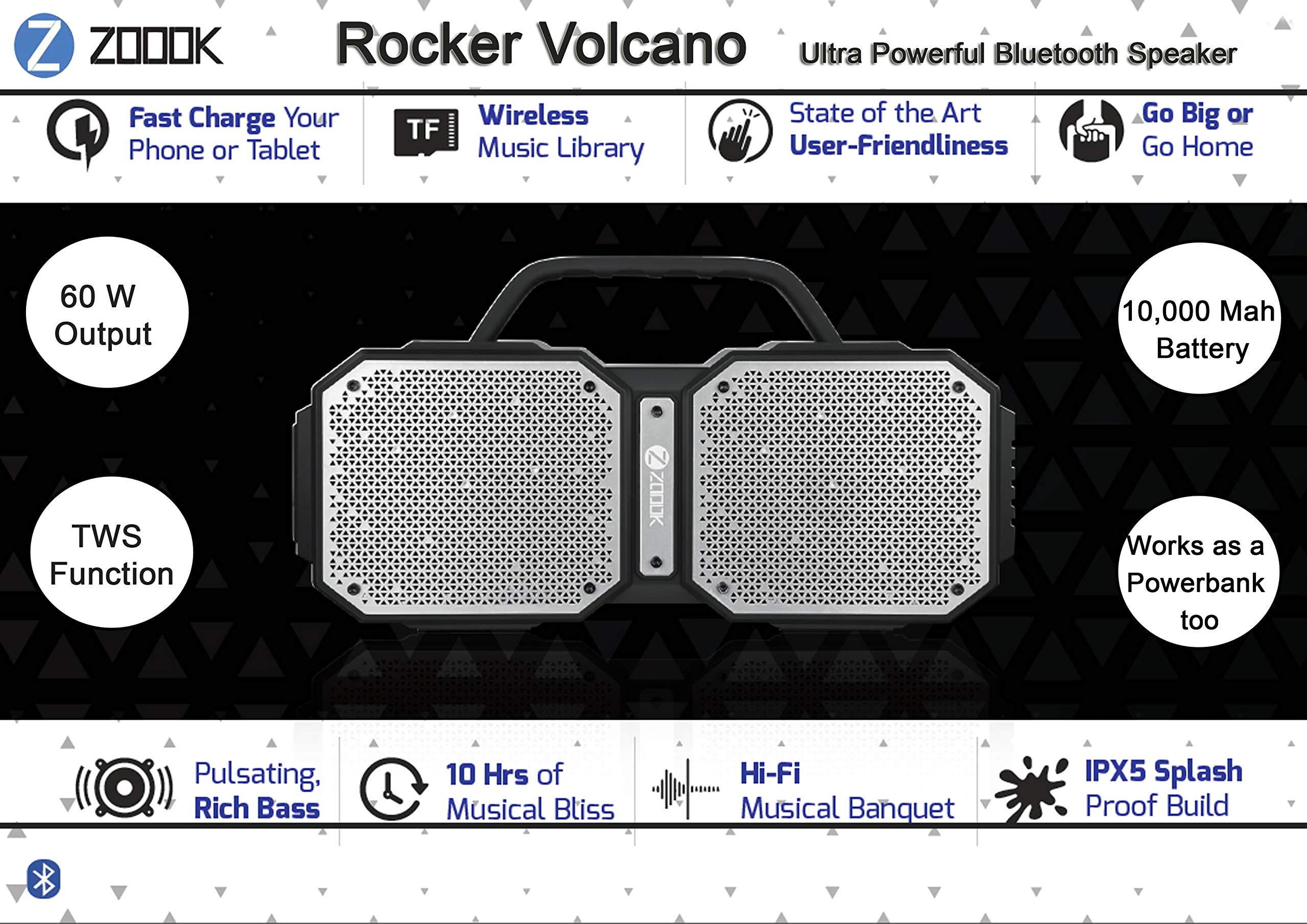 zoook rocker volcano price