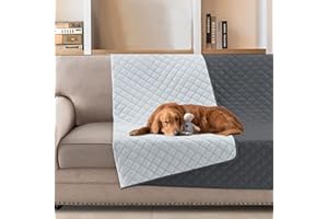 BellaHills Copridivano animali domestici, 208x259 cm, impermeabile, resistenti ai graffi, grigio