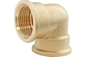 SOMATHERM FOR YOU - Messingbogen 90° - Doppelte Innengewinde 20/27