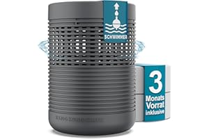 King Kong State Osuszacz powietrza bez prądu | do 27 m² | w zestawie 3-miesięczny zapas granulatu | osuszacz powietrza do pomieszczeń przeciw pleśni w mieszkaniu, łazience | osusza piwnicę |