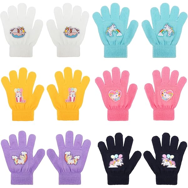 Guanti Invernali Convertibili Per Bambini 5-10 Anni - Flip Top Con Stella, Meze Dita, Per Scuola E Sport - Foto 8