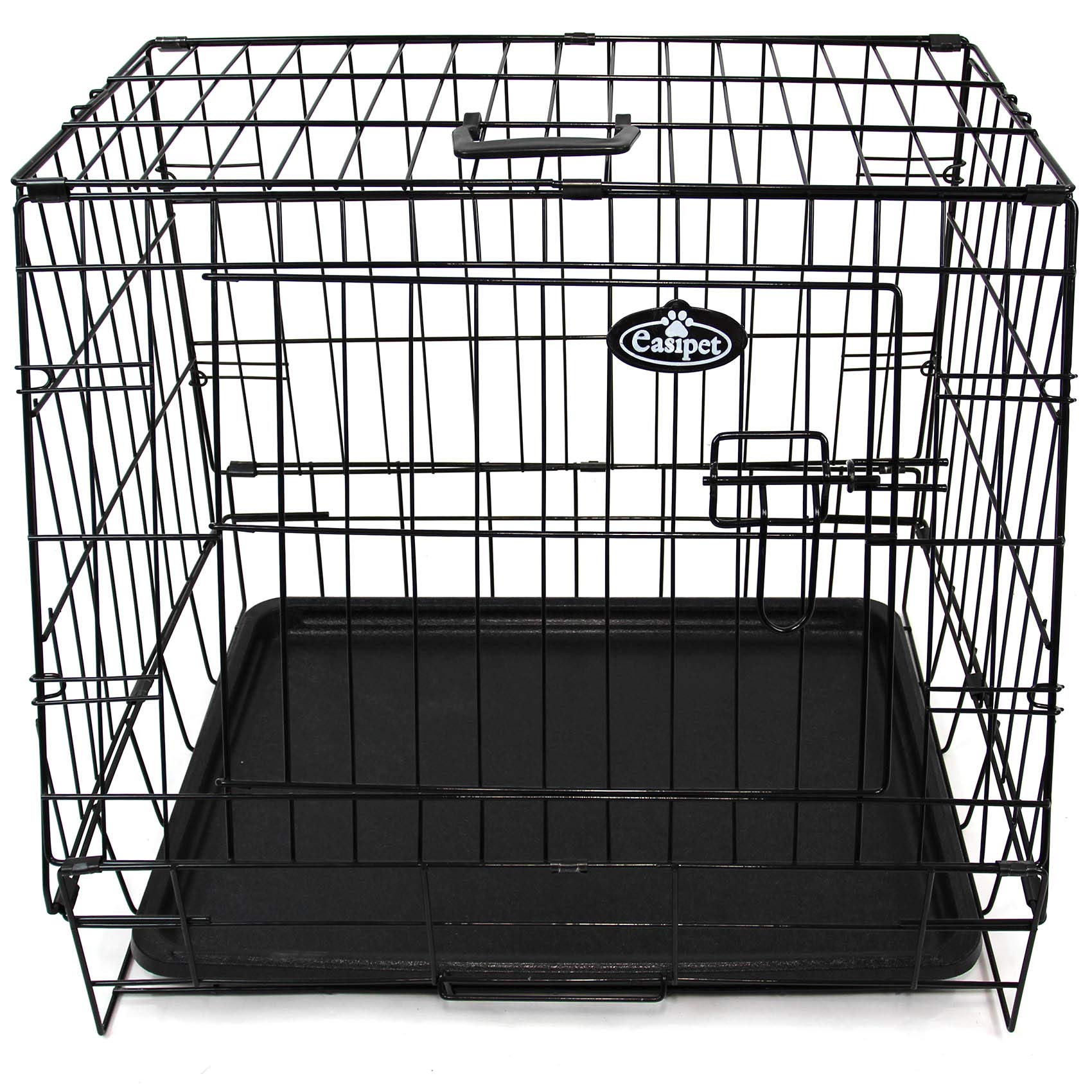 Easipet Sloping Travel Crate Cage Small 24” Folding Car Dog Puppy Pet Hatchback 571 Dogs.co.uk