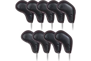 Craftsman Golf Juego de fundas de hierro con cierre magnético y cuello largo