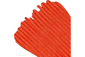 Paracord Planet Véritable paracorde de Type III de 550 LB – Cordon en Nylon de Couleurs Unies, Multicolores et réfléchissantes