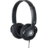 YAMAHA HPH-100B Cuffie Sovraurali, Cuffia On Ear con Meccanismo Girevole 90°, Leggere e Confortevoli, Suono Dinamico di Quali