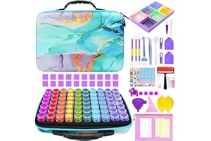 YUTUY Diamond Painting Kit Completo,Diamond Painting Accessori,70 Slots Diamant Painting Accessori,Strumenti di Pittura Diamante,per Fai da Te,Gioielli,Artigianato d'Arte E Punto Croce