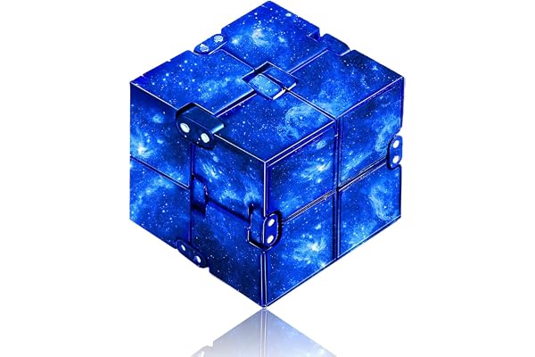 Infinity Cube, Cube Infini Jouets Fidget Anti Stress Cube pour Soulagement du Stress et de l'Anxiété Relaxant