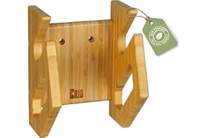 ‎CRID CRID Skateboard Wandhalterung aus Bambus - Universal Halterung für Skateboard, Longboard, Snowboard, Wakeboard, Balance-Board, Wakeskate - Inkl. gratis Montagekit - Modernes Design - Deutsche Marke