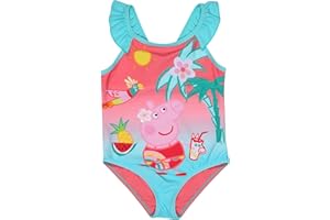 POPGEAR Peppa Pig Island Life Baby Girls Traje de baño, Mercancía Oficial