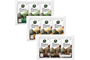 STARRY MART CJ Bibigo Crispy Seaweed Snacks - Assorted Bundle (3 Flavours) 15g * 3
