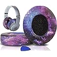 SoloWIT Replacement Ear Pads Cushions for Beats Studio 2 & Studio 3 Wired & Wireless Headphones, Earpads with Soft Protein Leather, Noise Isolation Memory Foam - Galaxy