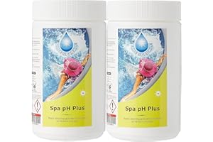 SHATCHI BLUE SPARKLE 2 Kg pH Plus pH Level Increaser Water Quality Improver for All Hot Tubs and Swimming Pools