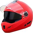 Steelbird Rox Cyborg ISI Certified Full Face Helmet for Men and Women with Inner Smoke Sun Shield and Outer Clear Visor
