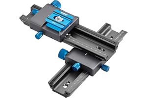 NOVOFLEX CASTEL-CROSS Q Double chariot de MAP avec fixation Q