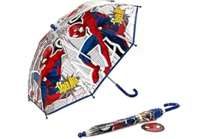 HUNTER PRICE Marvel Spiderman Children's School Travel Umbrella Brolly 38cm