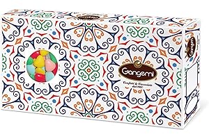 Gangemi Cuoricini - 500g Coeurs Dragées Chocolat de haute qualité - Classique cadeau italien de mariage bapteme - Couleurs mélangées
