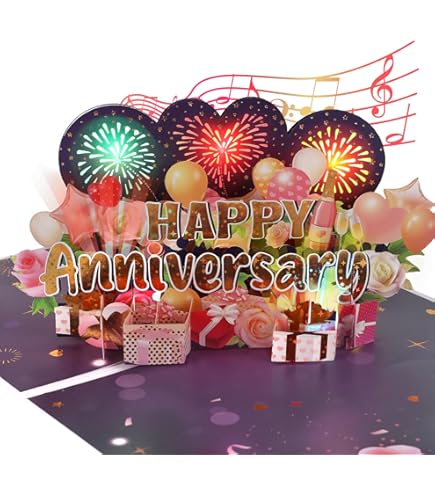 Anniversary Card, Love Sharing Life's Adventure With You 3D Pop-Up Love Card