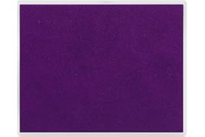 YPSELECTED Ink Pad 5 x 4 Inch Craft Large Stamp Pad for Rubber Stamps Finger Painting (Purple)