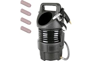 TC TECHNIC Pistola de chorro de arena, 10 l, pistola de chorro de aire comprimido, 5 boquillas