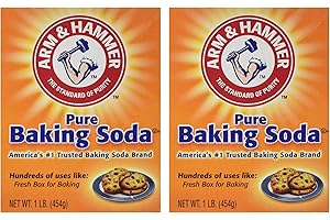 Arm & Hammer soda do pieczenia (proszek do pieczenia), dwupak - uniwersalna soda do stosowania - OG ASIA - 908 g