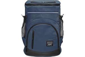 Outplea Zaino Frigo Termico 30L, Borsa Termica Grande con Fodera Impermeabile, Zaino Termico Porta Pranzo per Viaggio Campeggio Spiaggia