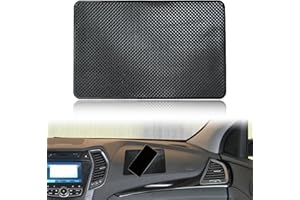 JOWRUN Tappetino Antiscivolo Auto, 1 pezzi Tappetino Cruscotto Auto, Tappetini Macchina, Oggetti per Auto, Accessori Auto Interno, Tappetini Auto Universali per Telefoni Chiavi Cellulare