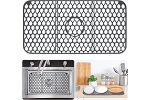 HAMON Inserto para fregadero de silicona, alfombrilla para fregadero inserto para fregadero de silicona, 66 * 35 cm, alfombrilla para fregadero plegable y antideslizante, alfombrilla para fregadero (A-L)