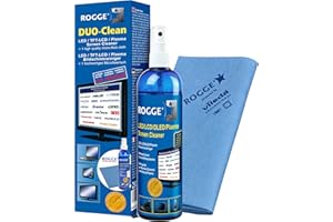 ROGGE DUO CLean Original, 250ml LCD/TFT+Plasma Reiniger+1 Prof.Microfasertuch