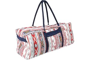 Fitness-Mad Yoga-Mad - Bolsa para colchoneta de Yoga (algodón), Color Multicolor, Talla Talla única