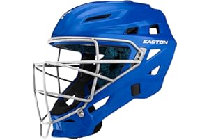 Easton GAMETIME Baseball Catchers Helmet, 2021, High Impact Resistant ABS Shell, Shock Absorbing Foam, Moisture Wicking BIODRI liner, Ergo Chin Cup, NOCSAE Approved