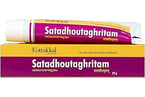 Kottakkal ayurveda® Satadhouta Ghritam - 20gm (Lami Tube), Improves Healthy Skin (Pack of 2)
