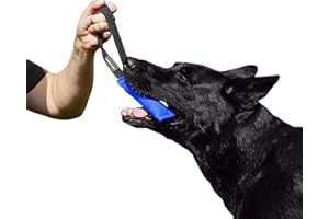 DINGO GEAR WWW.DINGOGEAR.COM 1977 DINGO GEAR Nylon Bite Tug per addestramento cani K9 IGP IPO Schutzhund Blind Search Prey Drive Fetch Ricompensa, realizzato a mano in materiale francese