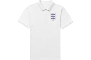 SUPER LEMON Polo unisex ideal para apoyar a Inglaterra durante el fútbol, cricket, rugby, ideal para cualquier regalo de cumpleaños, regalo secreto de Papá Noel