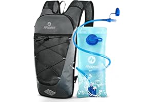 Nepest Hydration Backpack with 2L Water Bladder for Cycling, Water Backpack for Hiking Running, Lightweight Hydration Pack