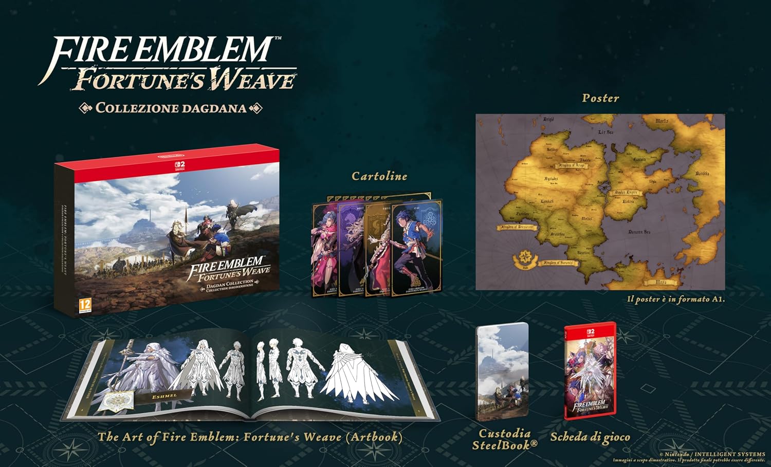 Fire Emblem: Fortune's Weave (Collezione Dagdana) - Nintendo Switch 2 - Ed. Italiana - Versione su scheda