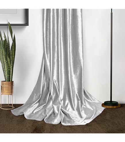 2 Piezas Cortinas Opacas | Cortinas Oscurantes Con Anillas De Metal Beige 140x245 Cm CFW31325 | Leroy Merlin