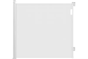 Ycozy Barrera de Seguridad para escaleras, Extensible, 0-200 cm, Rejilla de protección Infantil, Apertura con una Sola Mano, para bebés y Mascotas, Rejilla de protección para escaleras Interiores y